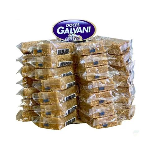 DOCE ESPETO GALVANI C/50 UNID AMENDOIM-DOCES