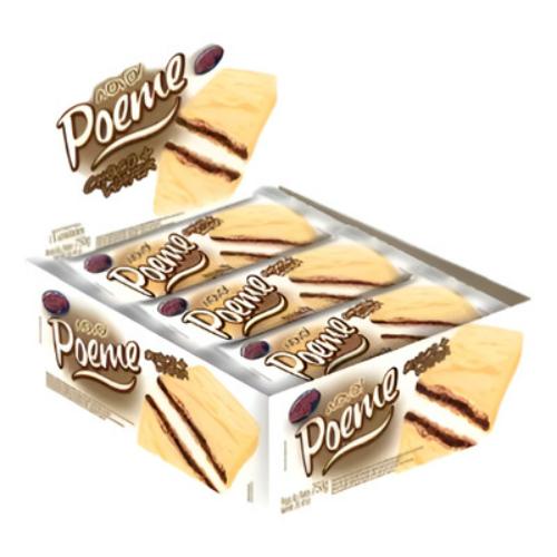 CHOCOLATE POEME STICK BRANCO 28G C/40-CHOCOLATES