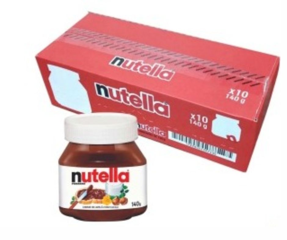 CAIXA NUTELLA 140G C/10-CHOCOLATES