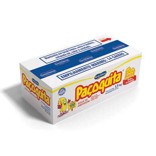 PACOQUITA C/100 UNID ROLHA CAIXA PAÇOCAS