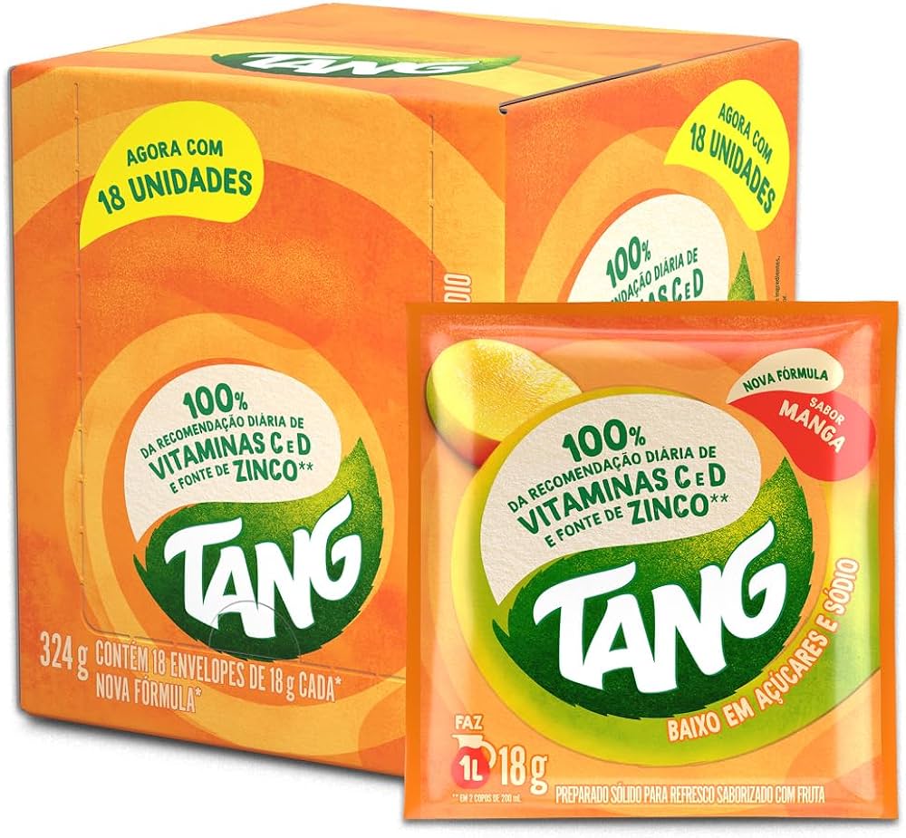 SUCO TANG MANGA 18G C/18 BEBIDAS