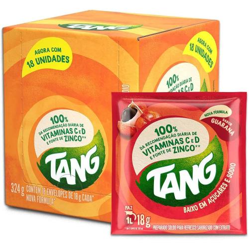 SUCO TANG GUARANA  18G C/18 BEBIDAS