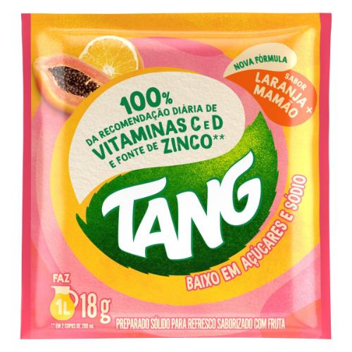 SUCO TANG LARANJA COM MAMAO 18G C/15 BEBIDAS