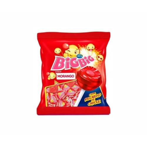 PIRULITO BIG BIG MORANGO 500G-PIRULITOS