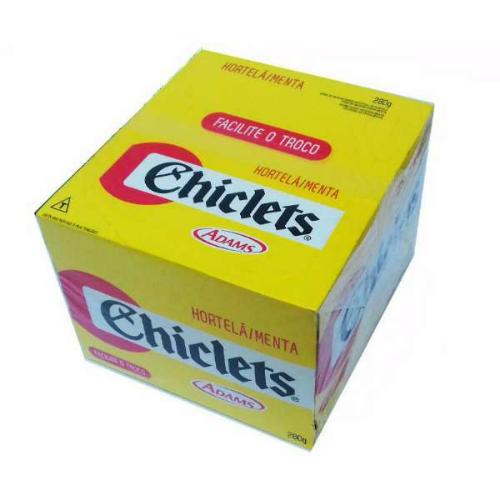 CHICLETE ADAMS HORTELA 280G CHICLETES