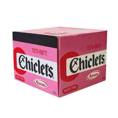 CHICLETE ADAMS TUTTI FRUTTI 280G CHICLETES