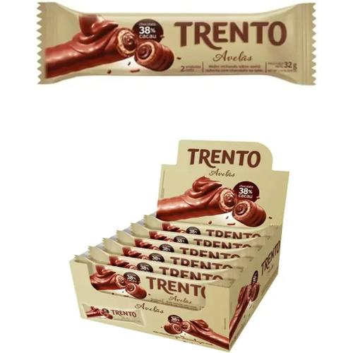 CHOCOLATE TRENTO C/16 AVELAS CHOCOLATES