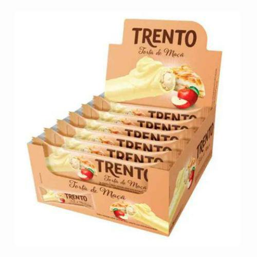 CHOCOLATE TRENTO C/16 UNID TORTA DE MACA CHOCOLATES