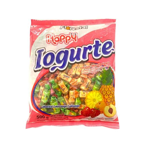 BALA HAPPY IOGURTE 500G BALAS