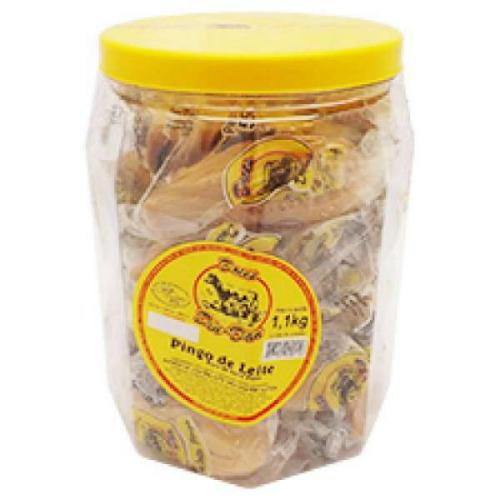 DOCE DIN DAN PINGO DE LEITE C/20 UNID DOCES