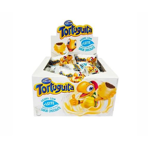 CHOCOLATE TORTUGUITA BRANCO C/ 24 UN.-CHOCOLATES
