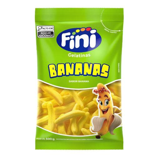 FINI 500G BANANAS CHICLETES
