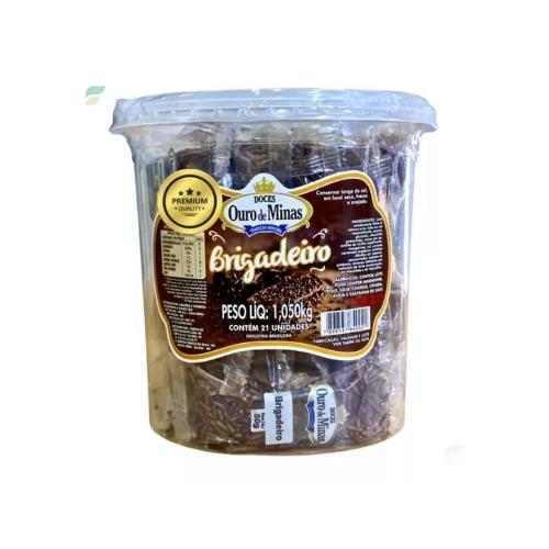 DOCE OURO DE MINAS C/21 UNID BRIGADEIRO DOCES