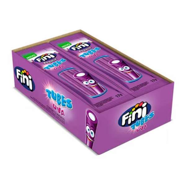 FINI TUBES 15G C/12 UVA DOCE CHICLETES