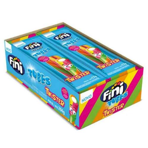 FINI TUBES TWISTER DOCE C/12 15G CHICLETES