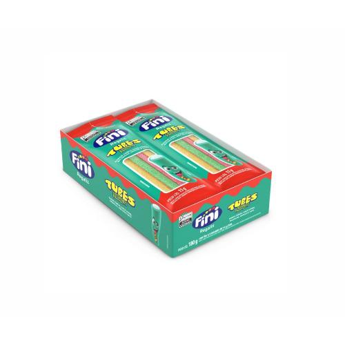 FINI TUBES 15G C/12 TRES CORES CHICLETES