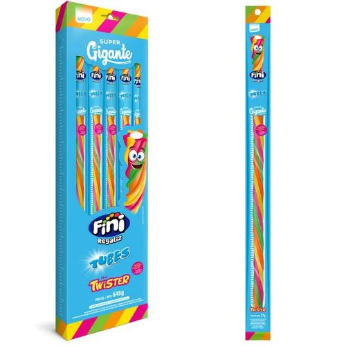 FINI SUPER GIGANTE C/24 UNID TWISTER DOCE CHICLETES